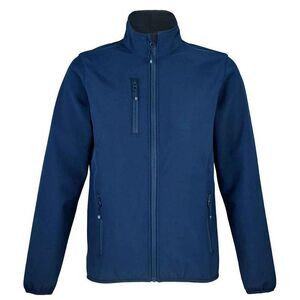 SOLS Womens/Ladies Falcon Softshell Recycled Soft Shell Jacket / Abyss Blue